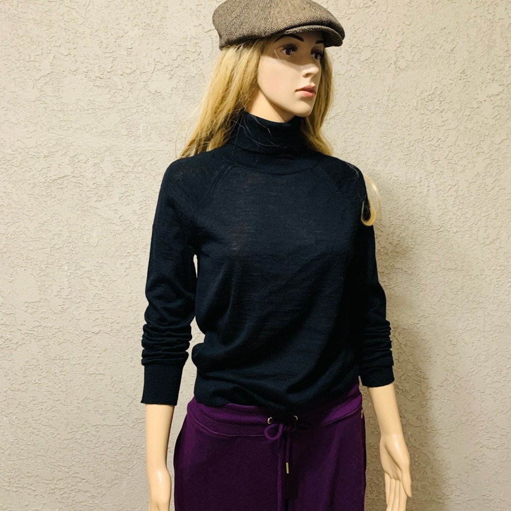 NWT Classic Merino Wool Turtleneck Sweater / 100% MERINO WOOL - Picture 16 of 16